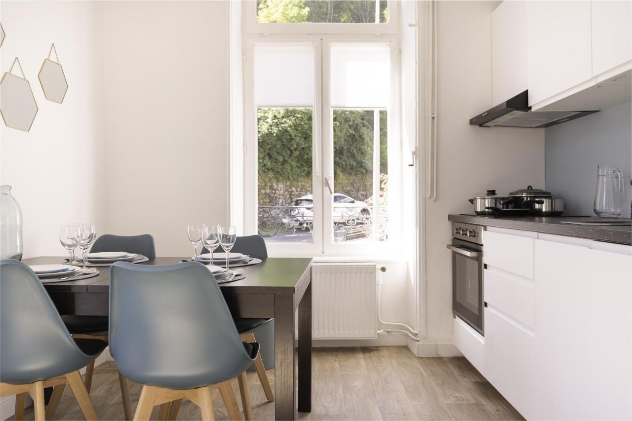 L'Ekrin Des Bains Appartement La Bourboule Buitenkant foto